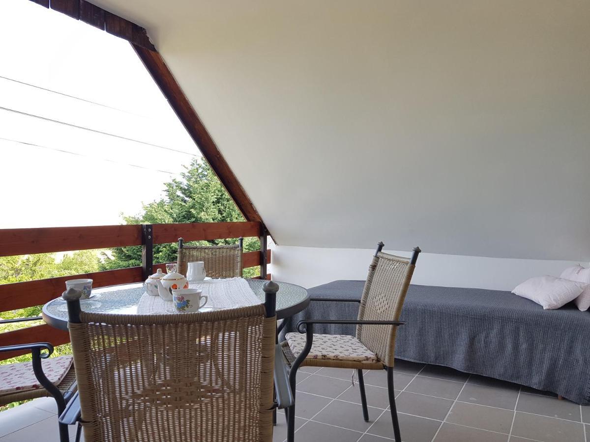 Kilatas A Tora Apartman Szigliget Bagian luar foto